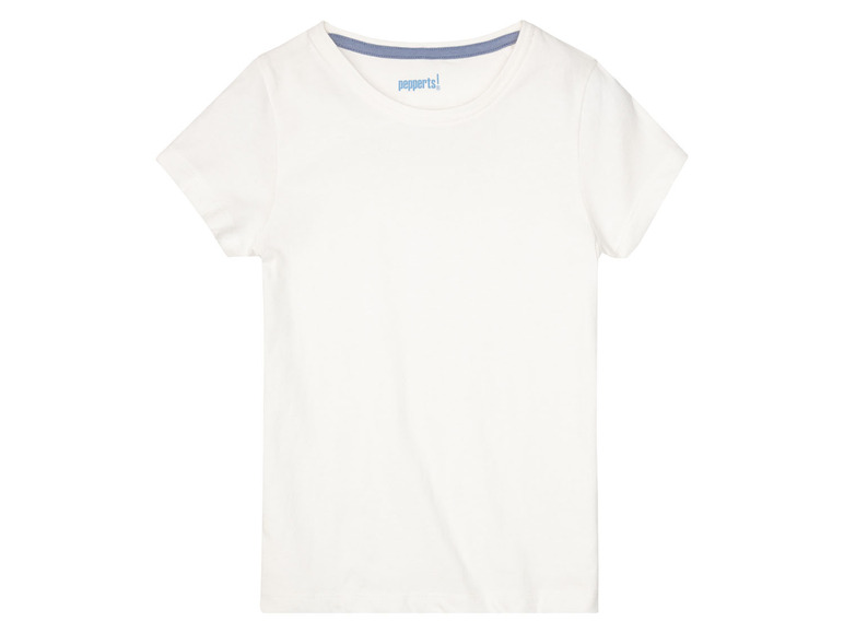 Gehe zu Vollbildansicht: PEPPERTS® Mädchen T-Shirts, 3 Stück, mit Rundhalsausschnitt - Bild 10