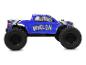 Blaues Whelon Monstertruck Spielzeug.