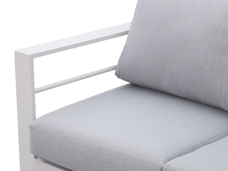 Gehe zu Vollbildansicht: MeXo Gartenmöbel 7-Sitzer Lounge-Set Aluminium inkl. Polster - Bild 17