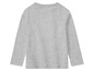 Ein graues Langarmshirt für Kinder.