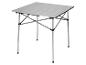 Klappbarer Aluminiumtisch für Camping.