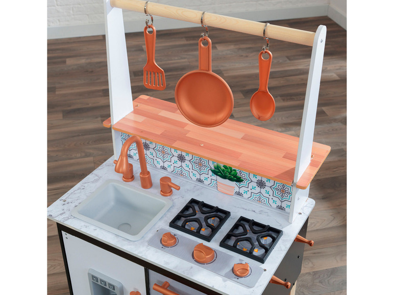 Gehe zu Vollbildansicht: KidKraft Spielküche »Artisan Island«, mit praktischem Stauraum - Bild 14