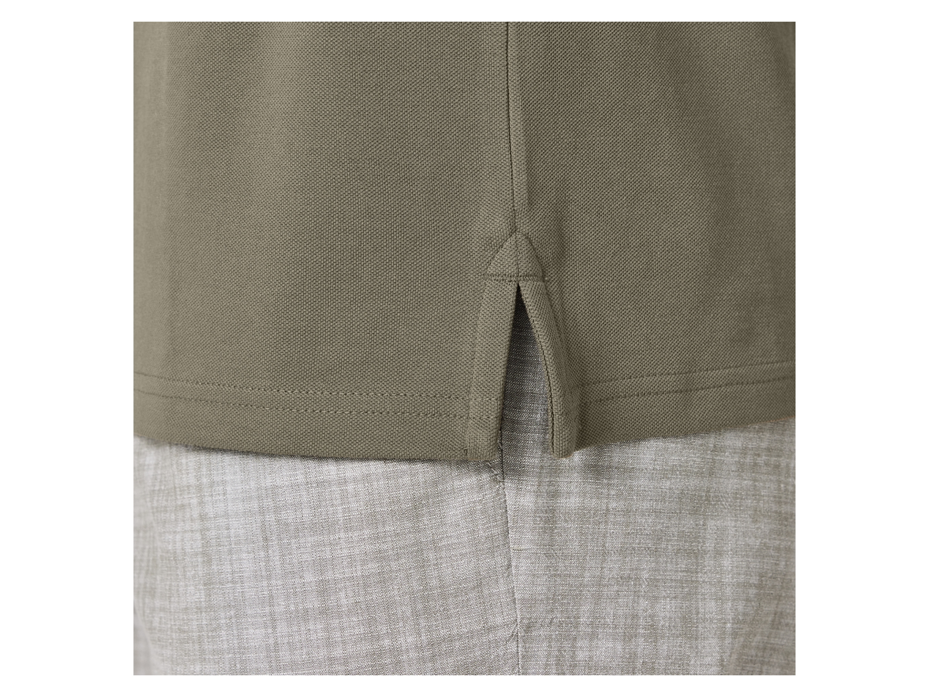 Thumbnail - LIVERGY® Herren Poloshirt (Olive, L (52/54))