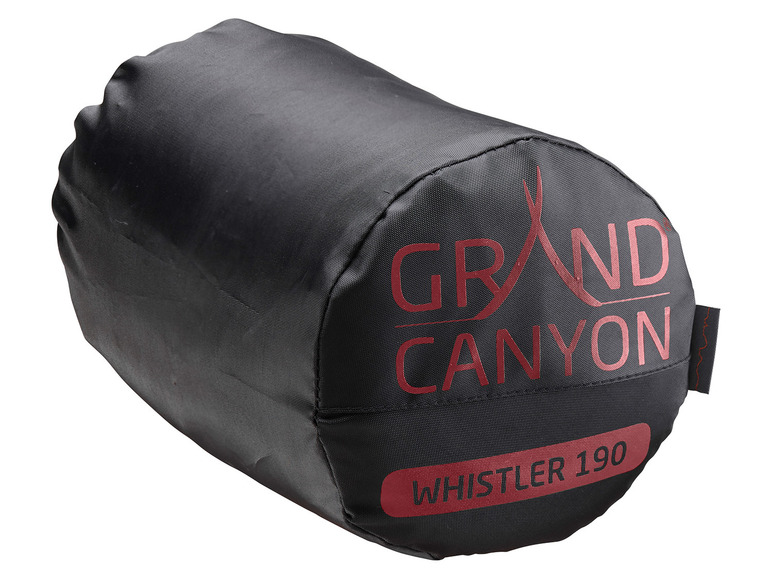 Gehe zu Vollbildansicht: Grand Canyon Mumienschlafsack WHISTLER 190, leicht, für den Sommer, Limit +13° - Bild 29