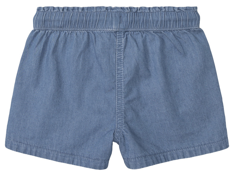 Gehe zu Vollbildansicht: lupilu® Kleinkinder Mädchen Shorts, 2 Stück, aus reiner Baumwolle - Bild 18