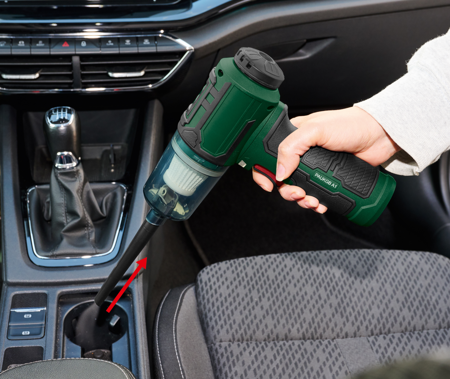 PARKSIDE® 12V Akku-Universal-Kleingebläse »PAUKGB A1«, mit Saugfunktion, mit integriertem Akku und USB-C Ladeanschluss – Bild 2 von 4