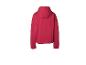 Roter Kapuzenpullover, Rückansicht