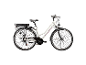 Zündapp Damen E-Bike Trekkingrad Z802, 28 Zoll, in Weiß