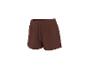 Braune Damen-Shorts mit Kordelzug