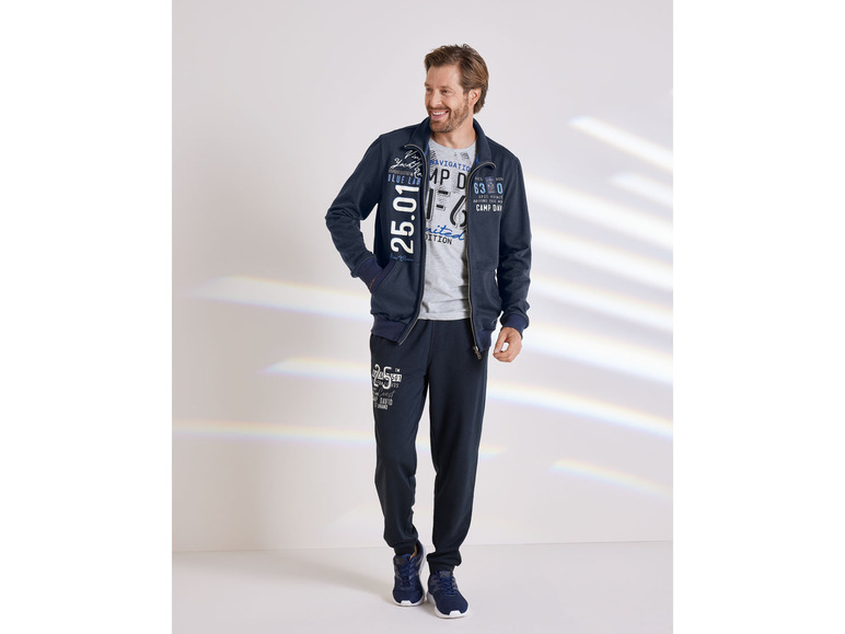 Gehe zu Vollbildansicht: Camp David Herren Sweatjacke, aufwendiger Druck mit Stickerei - Bild 6