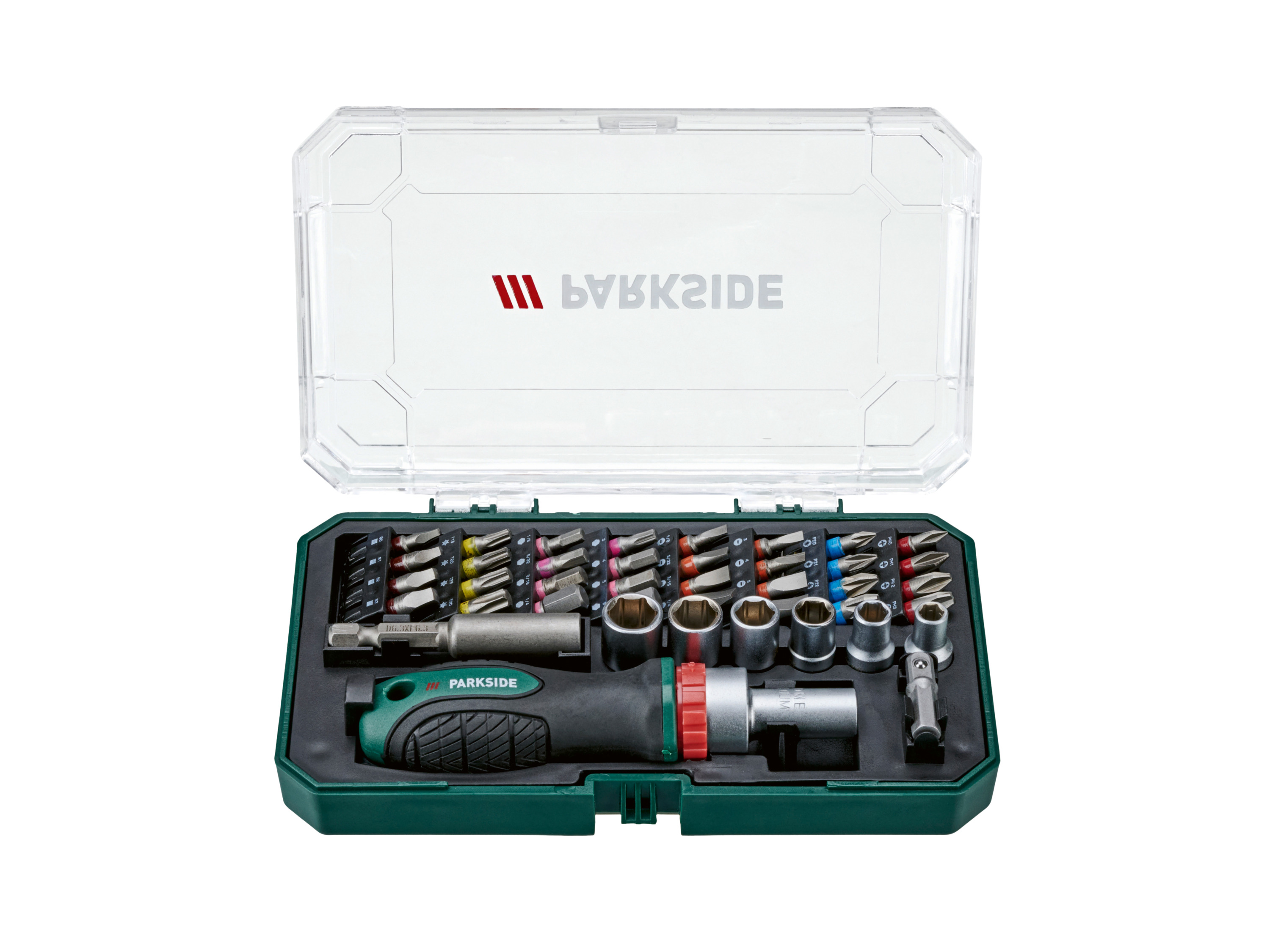 PARKSIDE® Präzisionswerkzeug- und Stiftschlüssel-Set (Mini-Ratschenschraubendr.-Set)