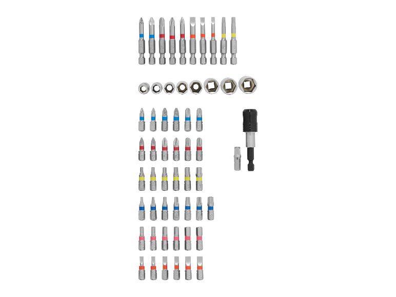 Wiha Schraubendreher-Bit- und Steckschlüsselsatz, farbcodiert