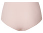 Ein Paar beigefarbene Unterhosen.