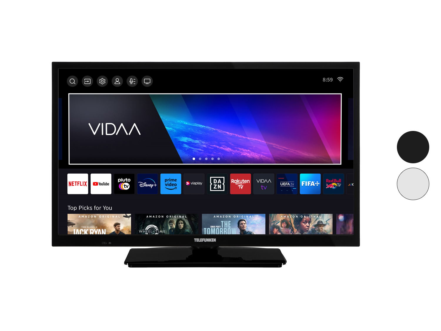 TELEFUNKEN Fernseher »XH24VP550M«, Smart TV 24 Zoll (60 cm)
