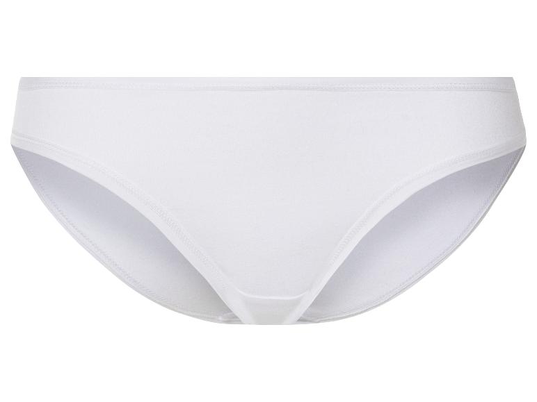 Weiße Baumwoll-Slips.