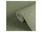 Rolle grüne strukturierte Tapete mit einem subtilen Leinenmuster.