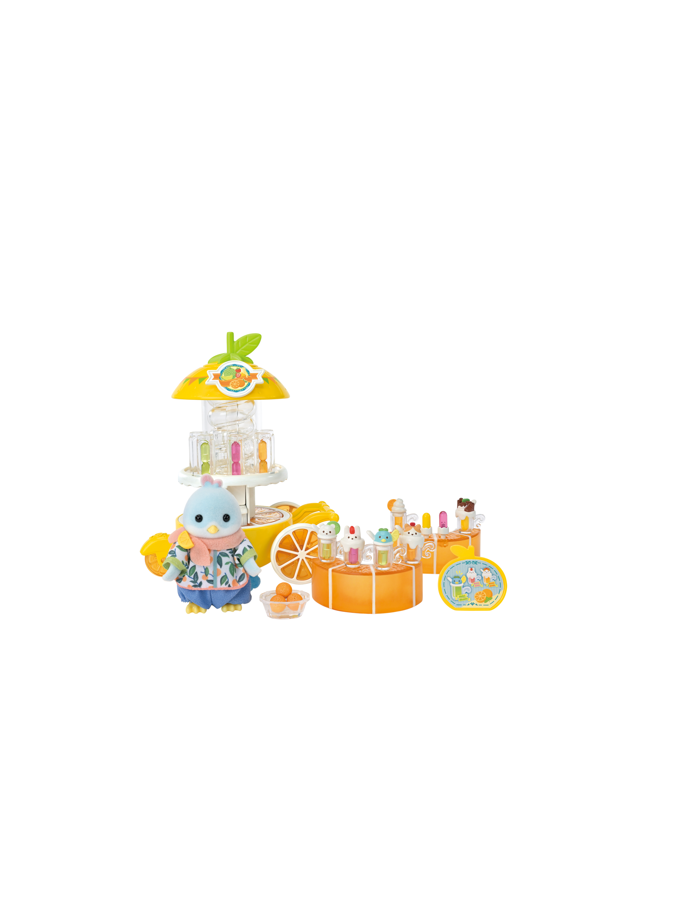 SYLVANIAN FAMILIES Zitronenvogel Saftbar Spielset""