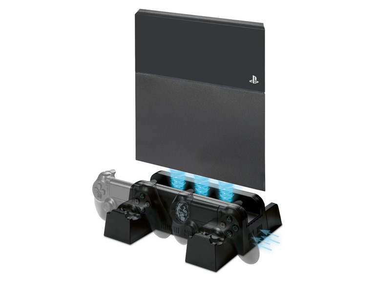 Gehe zu Vollbildansicht: SILVERCREST Kühl- und Ladestation für PlayStation® 4, mit LED-Anzeige - Bild 4