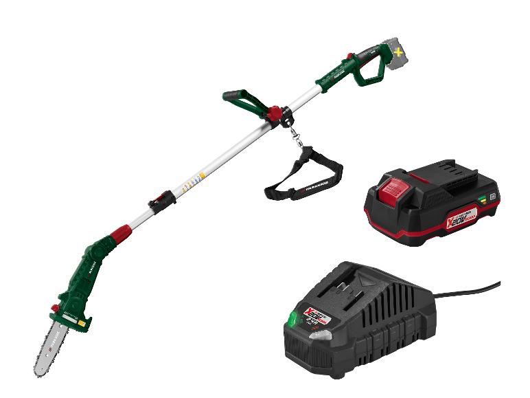 PARKSIDE Teleskop-Kettensäge mit Akku und Ladegerät