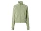 Grüne Trainingsjacke mit Reißverschluss und Stehkragen, mit dem Text „STRENESSE BLUE“ auf der Brust.