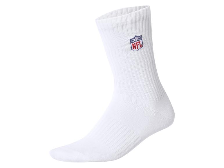 Weißer Socken mit NFL-Logo