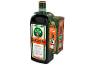 Jägermeister Kräuterlikörflasche mit einem Jägermeister Party-Pumpe Spender.