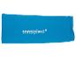Blauer elastischer Verband mit der Aufschrift „sensiplast“