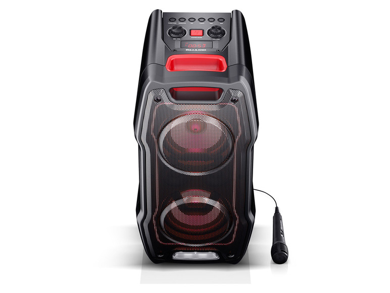 Sharp »PS-929« Mikrofon Lichter Lautsprecher Bluetooth und Disco mit