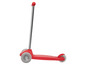Ein roter Roller mit großen Rädern.