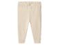 Hellbraune Baby-Leggings mit elastischem Bund