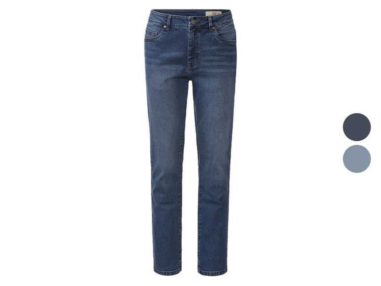 Gehe zu Vollbildansicht: LIVERGY® Herren Jeans, Slim Fit, mit hohem Baumwollanteil - Bild 1