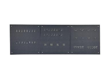 rikta ProLine Lochwand-Set 49 tlg., B 183 X T 1,3 X H 61cm