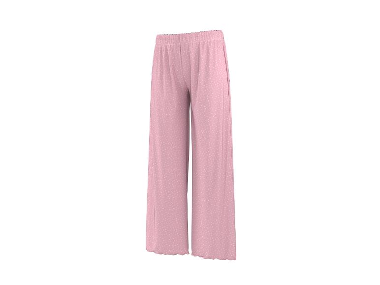 Rosa Damen-Hose mit Punkten