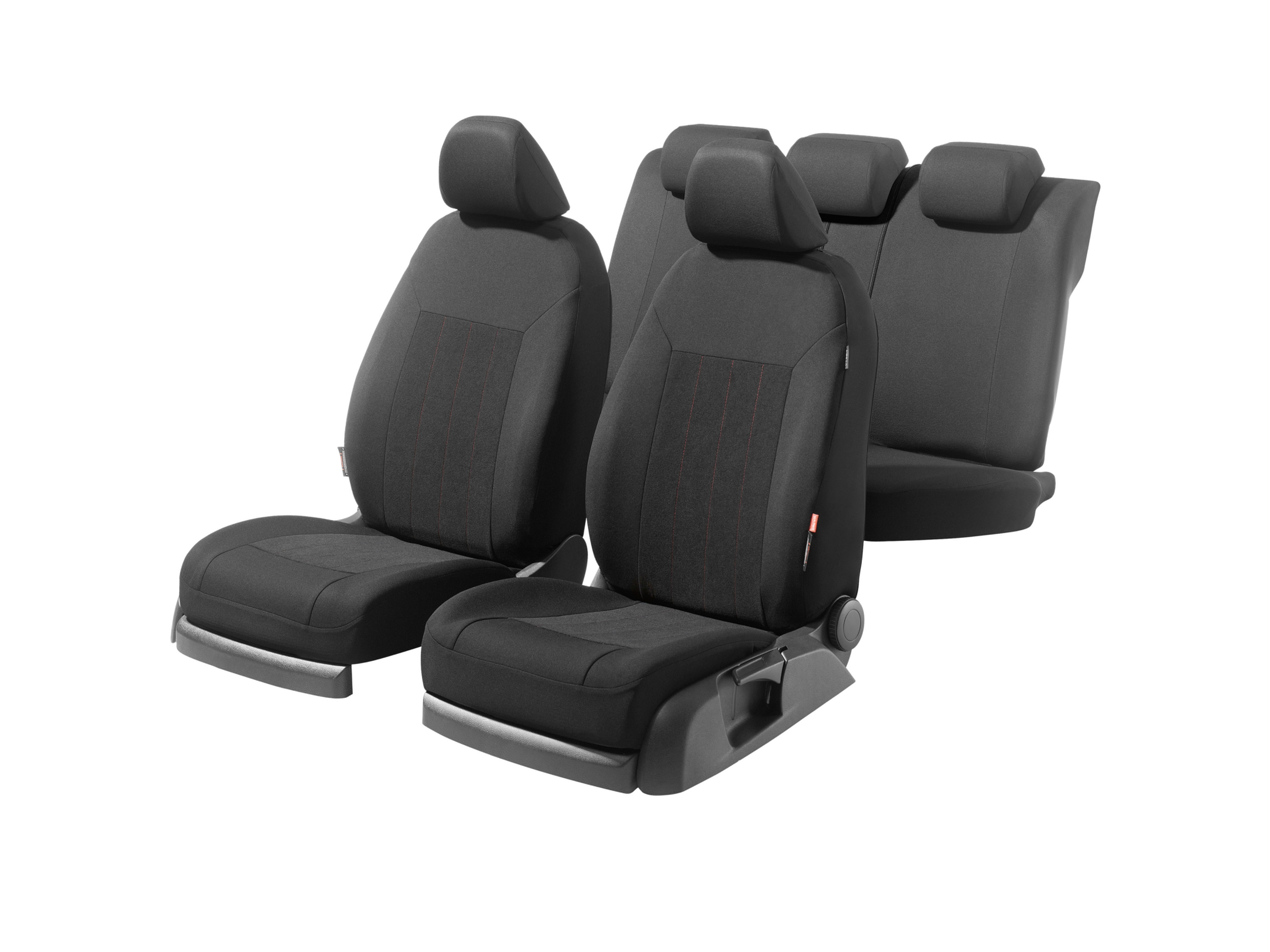 ULTIMATE SPEED® Auto Sitzbezug Set, 14-teilig (Schwarz/Rot)““ | 04052916203750