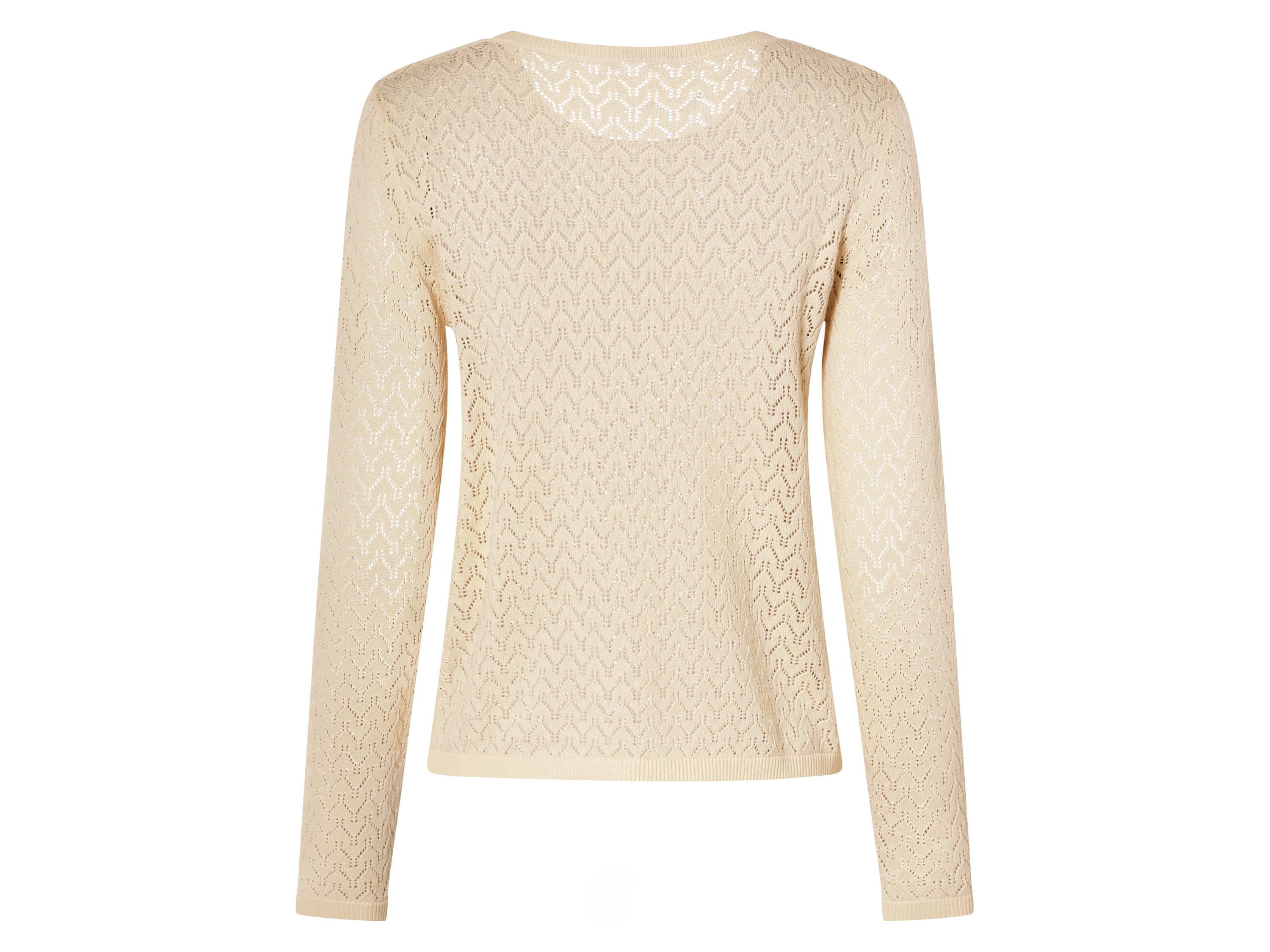 Thumbnail - esmara® Damen Pullover mit Leinen (Beige, S(36/38))