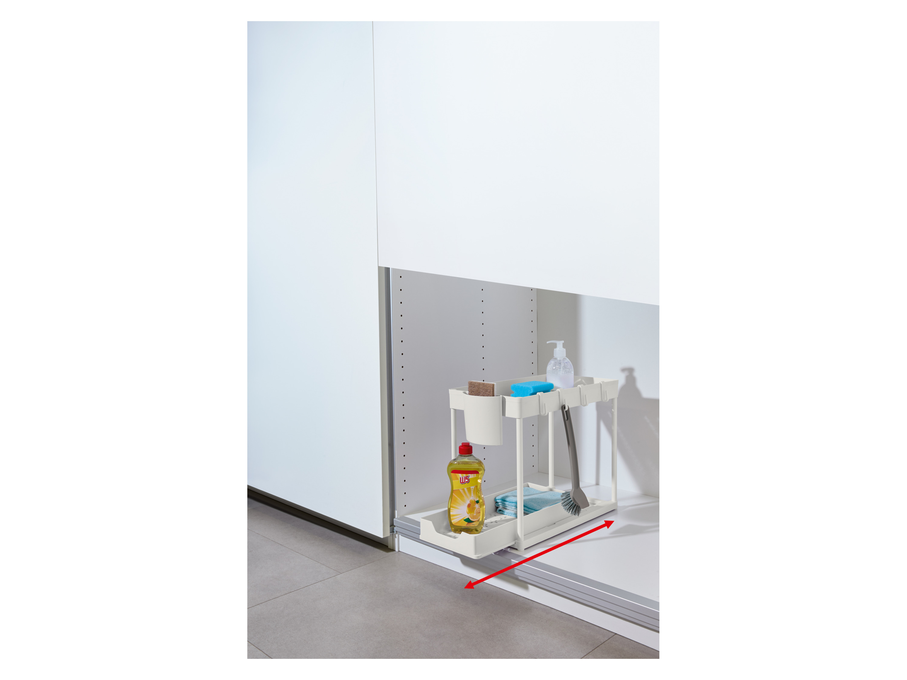 W5 Spülschrank-Organizer (Weiß) – Bild 4 von 4