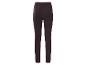 Dunkelviolette Leggings auf weißem Hintergrund