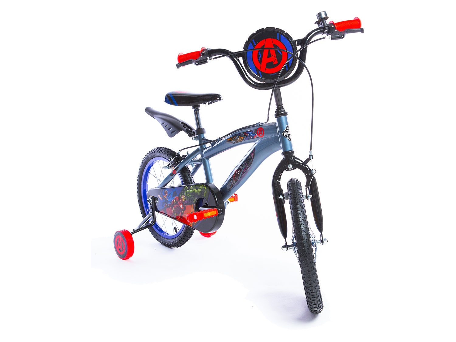 Thumbnail - Huffy Kinderfahrrad 16 Zoll (Avengers, Grau)