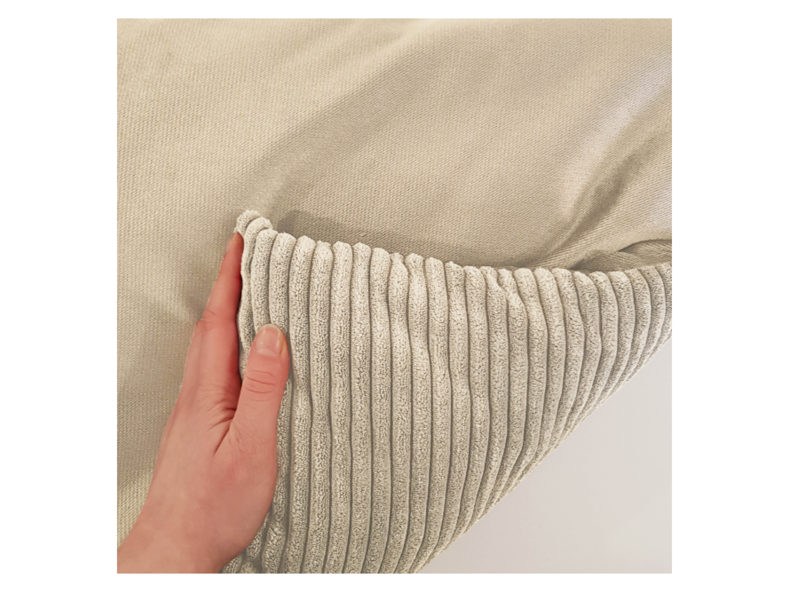 Thumbnail - ROHRSCHNEIDER Eck-Kuschelsofa Tabby (Gr. 2)