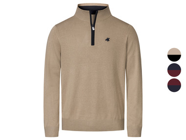 LIVERGY® - x Grand Polo Herren Stricktroyer mit Viskose 