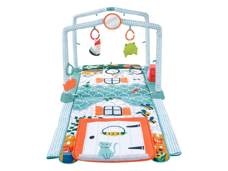 Gehe zu Vollbildansicht: Fisher-Price 3-in-1-Spieldecke »Kleines Ferienhaus«, mit Aktivitätsspielzeug - Bild 7