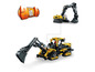 LEGO 2-in-1 Bulldozer und Raupenbagger