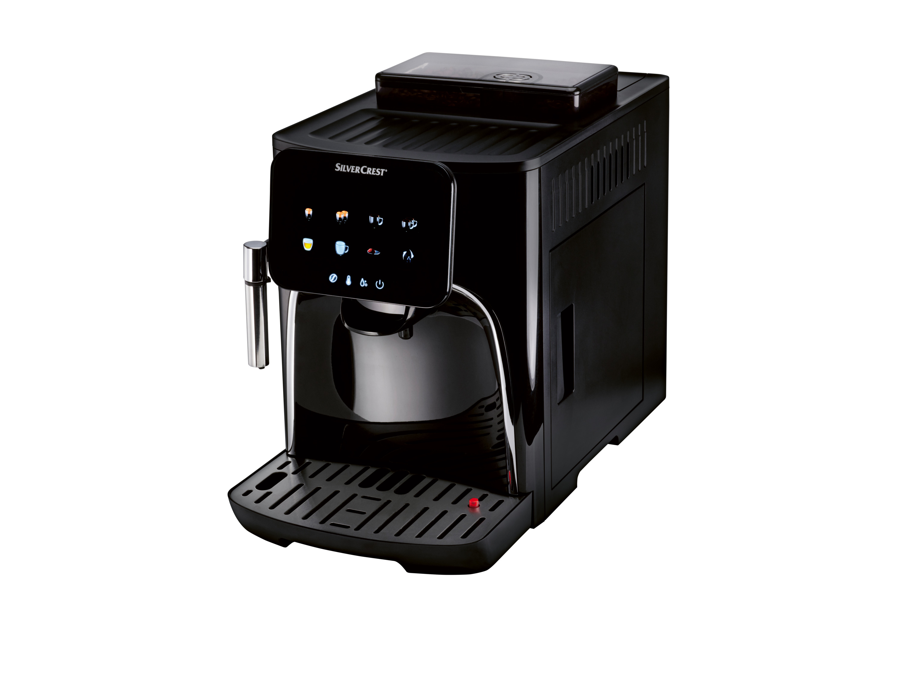 Silvercrest® Kitchen Tools Kaffeevollautomat »Skva 1450 A1«, Für Kaffeebohnen Oder -pulver