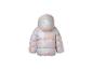 LUPILU® Kinder Thermo Steppjacke, schimmernd, Regenbogenfarben, Rückansicht