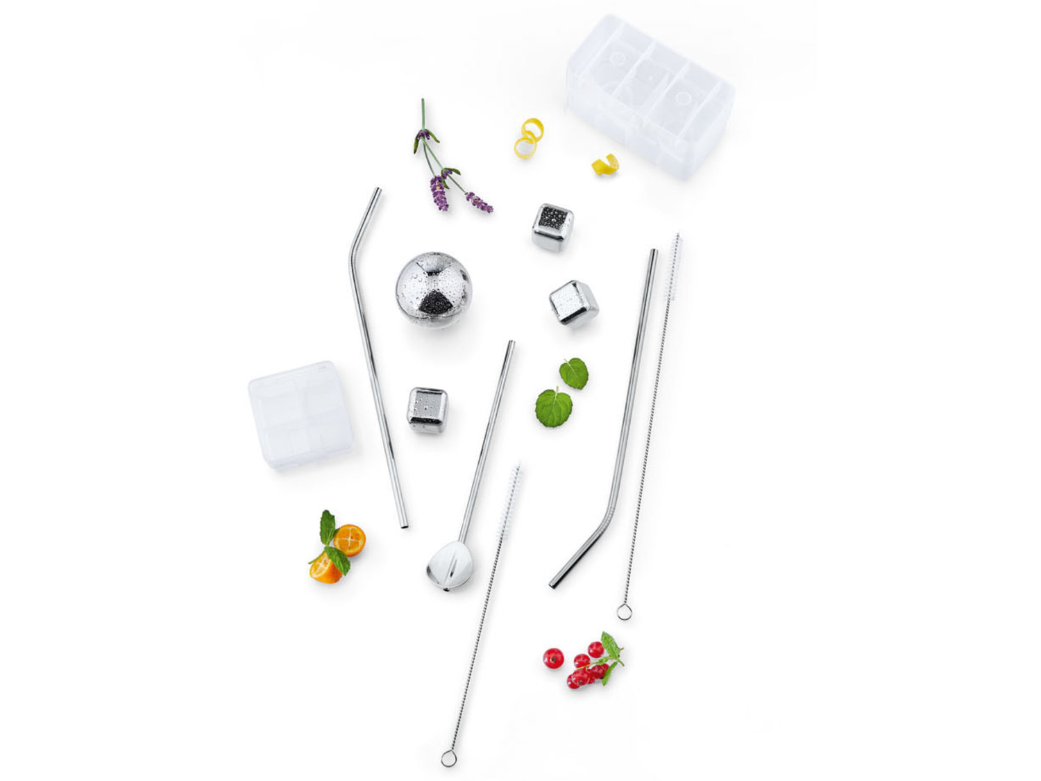 ERNESTO® Trinkhalme Set »EDS XXL«, 30-teilig | LIDL