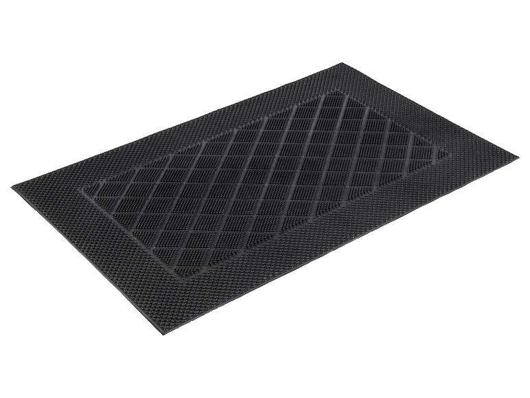 Outdoor-Schmutzfangmatte, aus wetterfestem Kautschuk, 40 x 60 cm