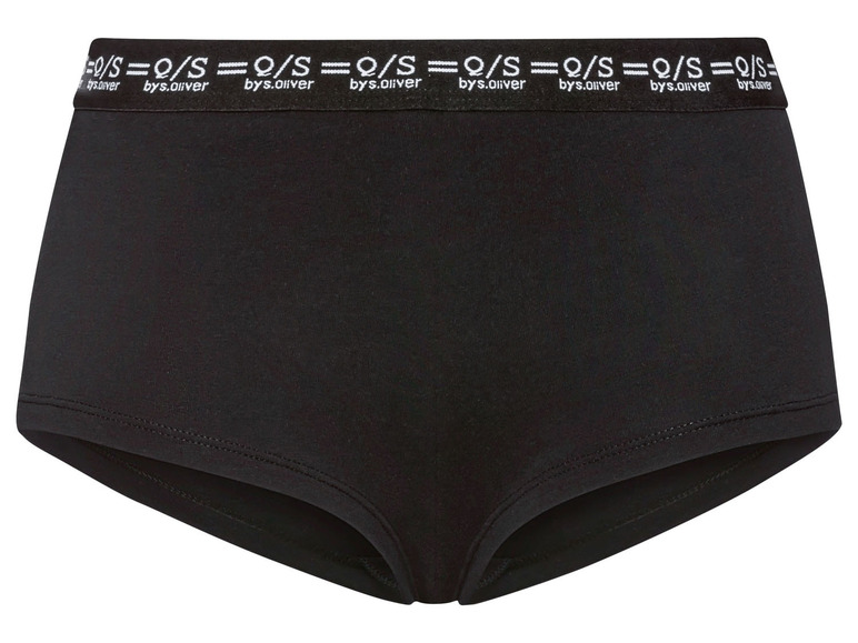 Schwarze Damen-Boxershorts von bys.oliver.
