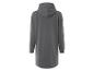 Ein graues Hoodie-Kleid