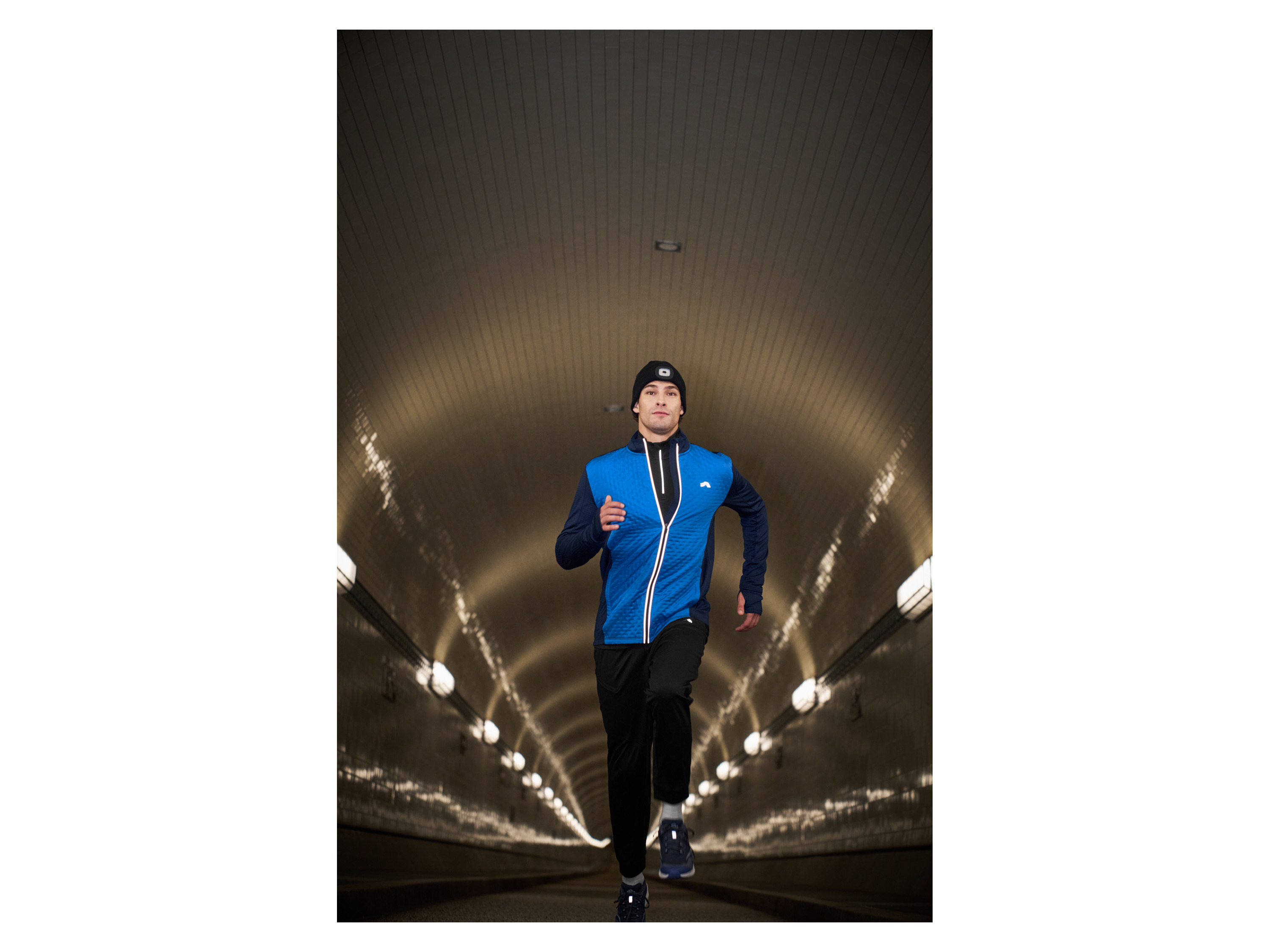 Thumbnail - CRIVIT Strickmütze (Schwarz, S/M)