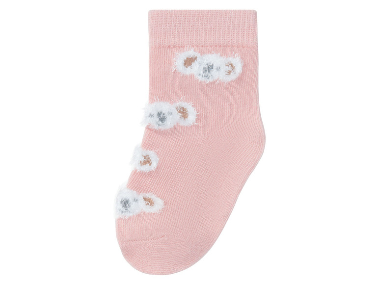 Gehe zu Vollbildansicht: lupilu® Baby Mädchen Socken, 5 Paar, mit Baumwolle - Bild 5